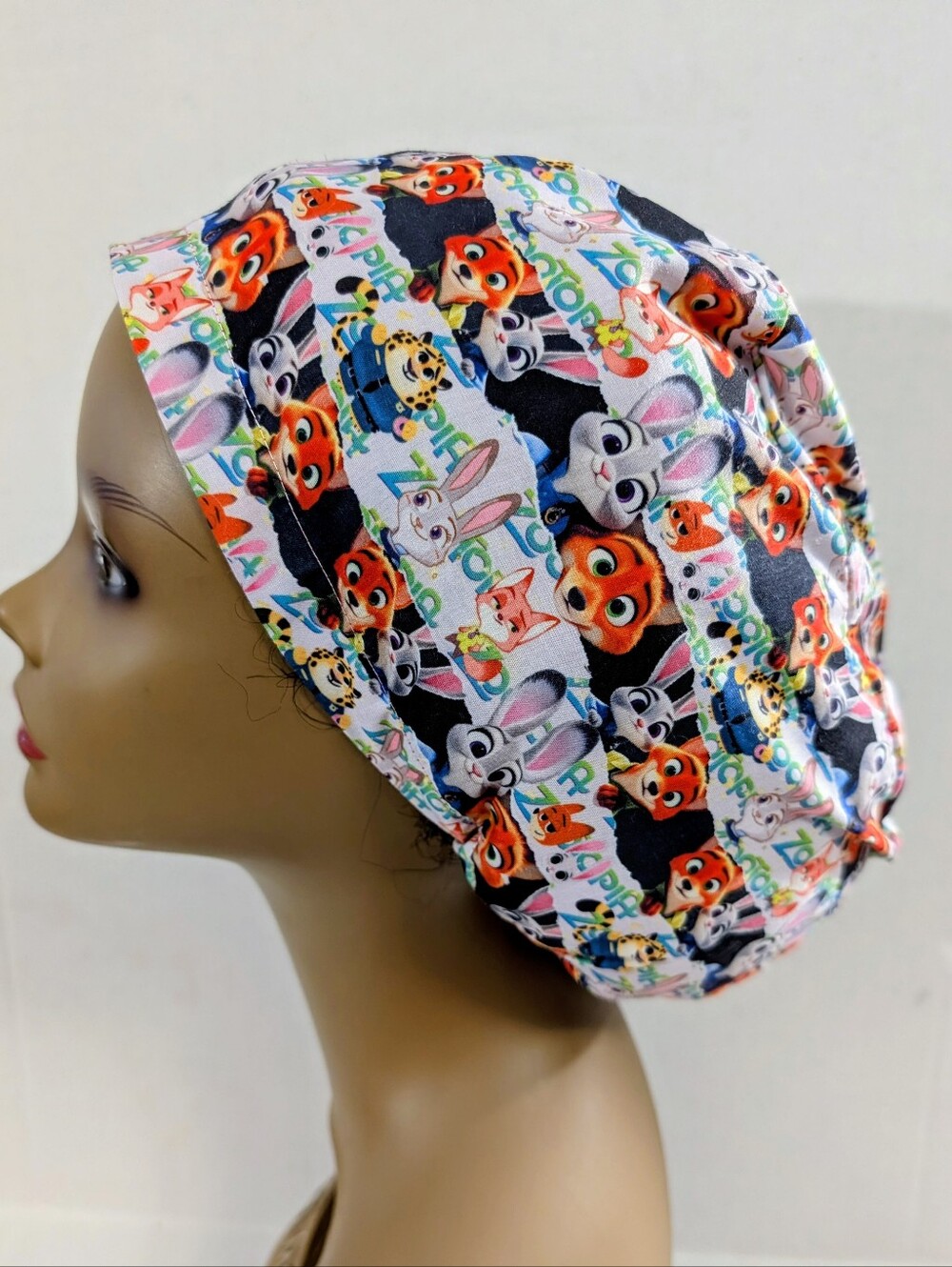 Zootopia, Euro Style Scrub Cap, Scrub Cap, Chemo Hat